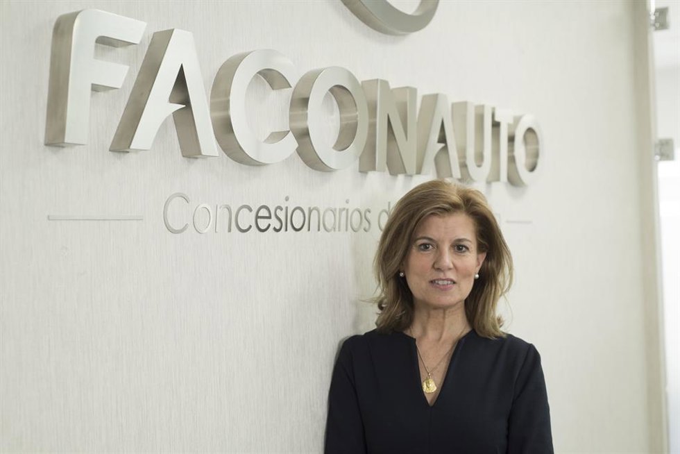 Archivo - La presidenta de Faconauto, Marta Blázquez.