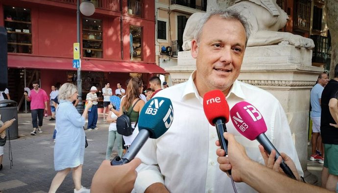 El portavoz de MÉS en el Consell de Mallorca, Jaume Alzamora.