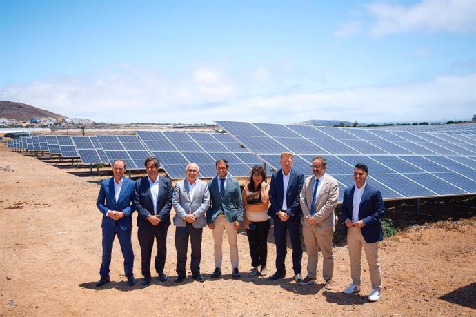 Naturgy inaugura cinco plantas fotovoltaicas en Gran Canaria que elevan a 136 MW su potencia renovable en Canarias