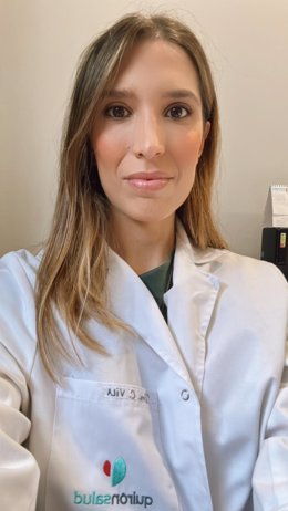 La doctora Carolina Vila.