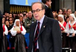 El escritor Ismail Kadaré, en los premios Príncipe de Asturias 2009