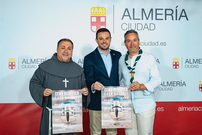 Presentación de la cena a beneficio de Casa Nazaret.