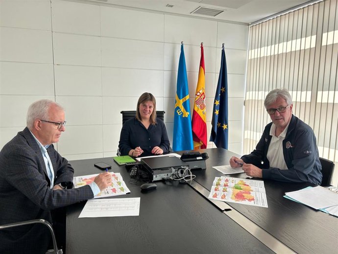 Ramiro Lomba, Gimena Llamedo y Marcos Niño