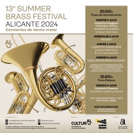 Alicante inicia su programa cultural de verano con actividades para niños, conciertos de jazz y música variada
