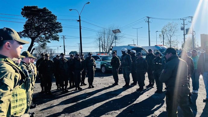 Efectivos de Carabineros de Chile