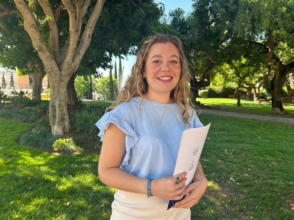 La delegada de Juventud de Alcalá de Guadaíra, Paula Fuster.
