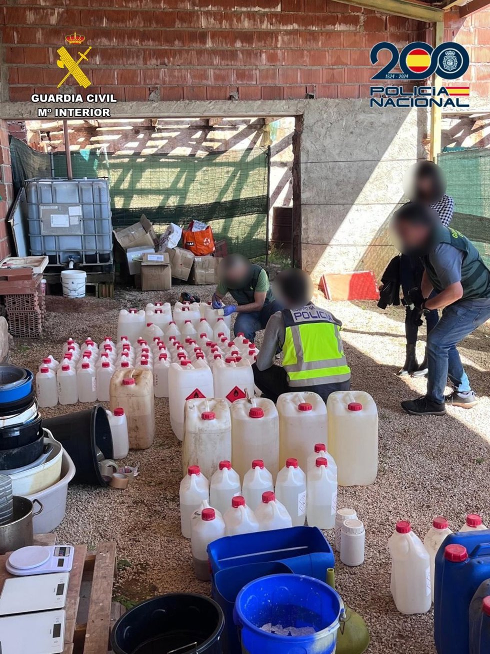 Registro realizado durante la operación en Ciudad Real.