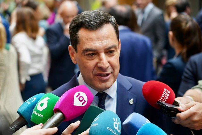 El presidente de la Junta, Juanma Moreno.
