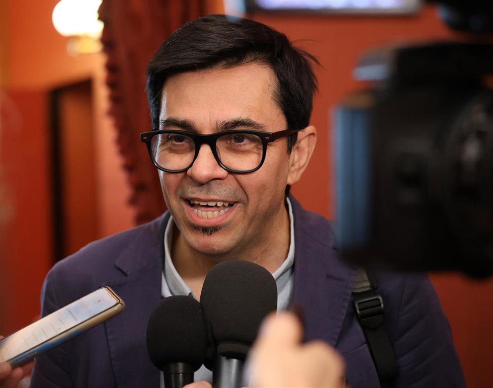 El secretario de la Mesa del Congreso, Gerardo Pisarello, a su llegada a una reunión de la Mesa del Congreso de los Diputados, a 2 de julio de 2024, en Madrid (España).