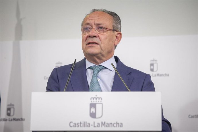 El consejero de Hacienda, Administraciones Públicas y Transformación Digital, Juan Alfonso Ruiz Molina