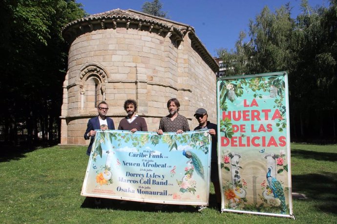 Presentación del ciclo La Huerta de las Delicias en Palencia.