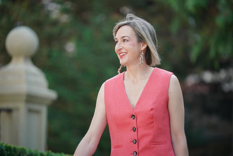 La portavoz y consejera de Gobernanza, Adminsitración Digital y Autogobierno, María Ubarrechena.