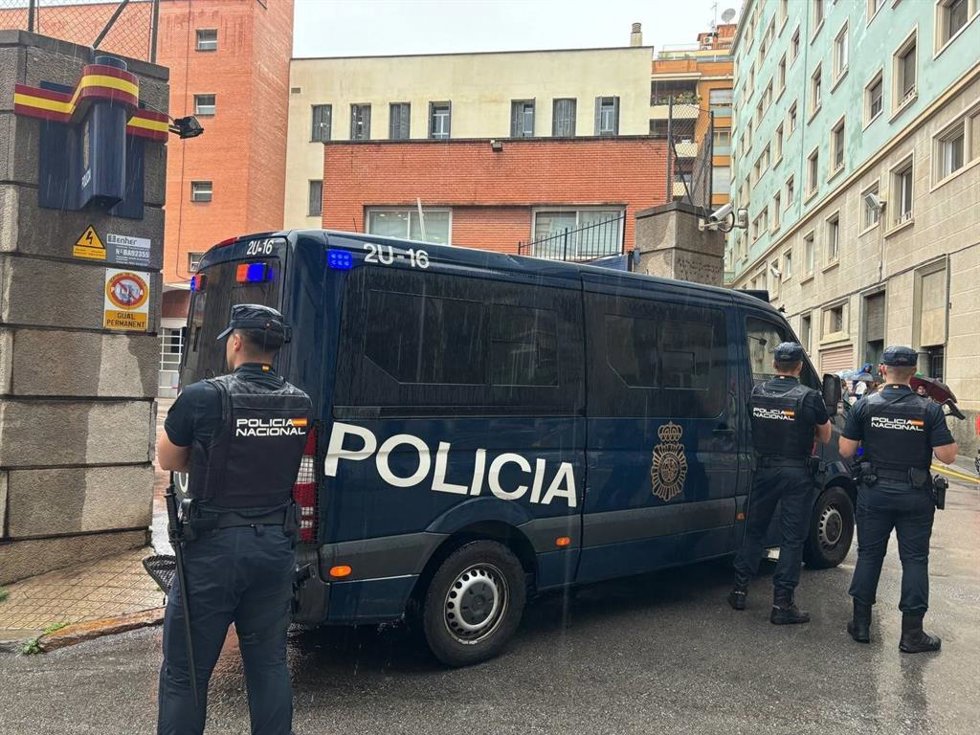 Imagen de archivo de agentes de la Policía Nacional en una imagen de archivo