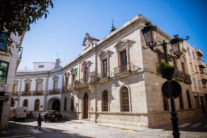 Sede del Ayuntamiento de Pozoblanco, en la calle Cronista Sepúlveda.