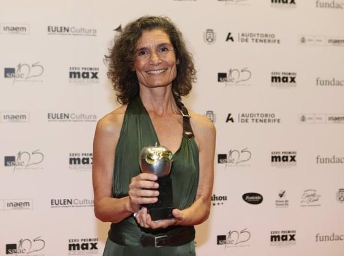 La bailarina Christine Cloux, ganadora del Max a Mejor Intérprete Femenina de Danza