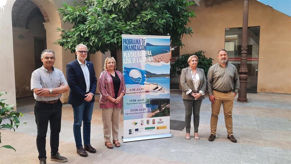 Presentación del Programa de Dinamización de las playas de bandera azul de La Siberia