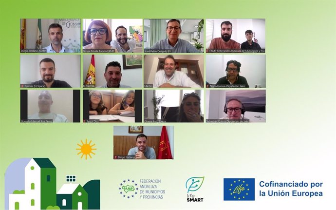 La FAMP impulsa un proyecto Life-Smart para apoyar la transición energética en municipios de la Loma Occidental de Jaén