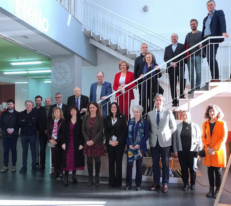 Integrantes de la Alianza Europa de Universidades Pioneer.
