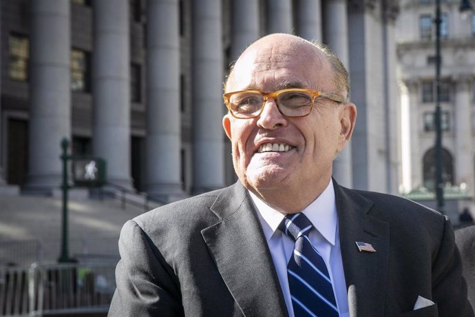 Archivo - Rudy Giuliani, exabogado del expresidente de Estados Unidos Donald Trump