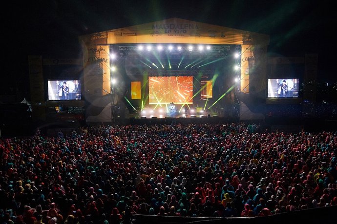 Archivo - Un concierto de Magdalena en Vivo.-ARCHIVO