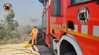 Extinguido el incendio forestal de Estivella