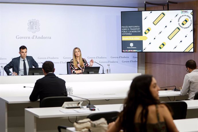 Forné y Cadena durante la rueda de prensa de este martes