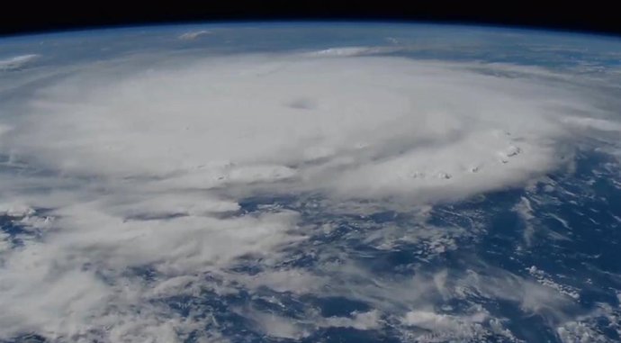Fotografía del huracán 'Beryl', de categoría 5