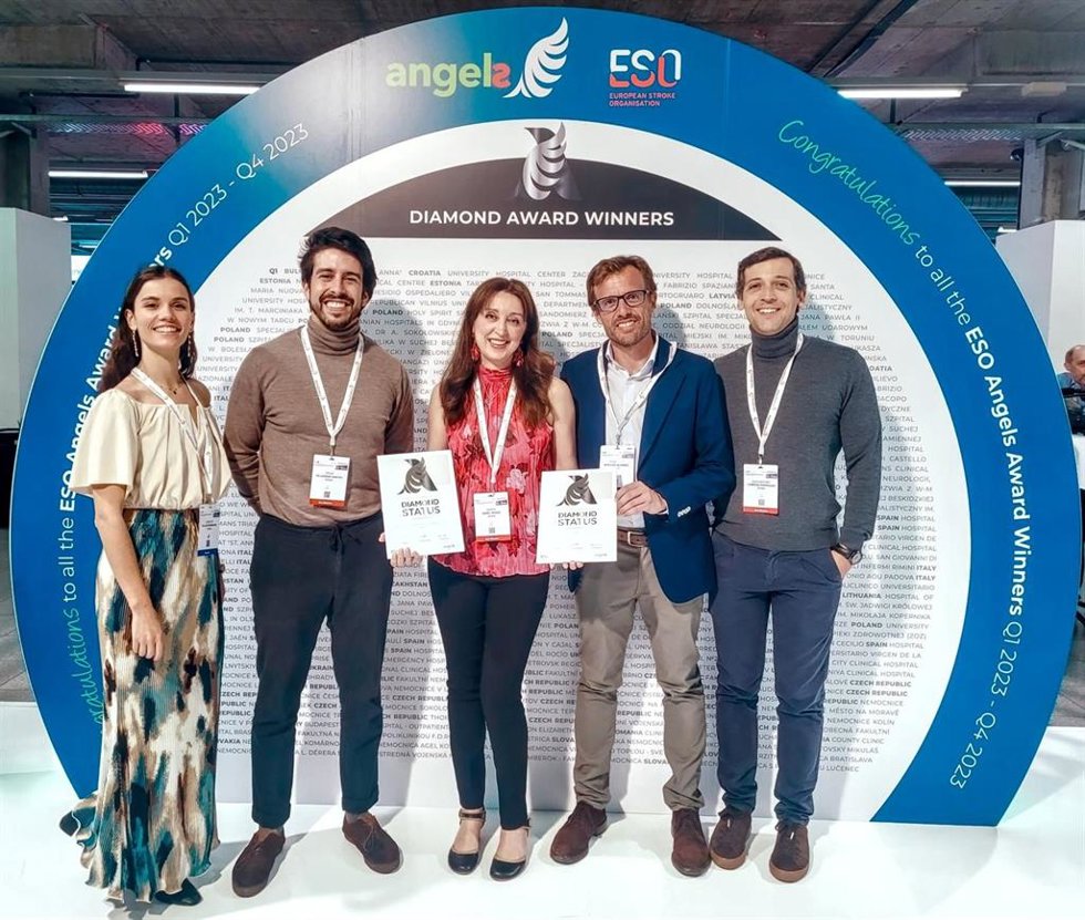 La enfermería de la unidad de ictus del Virgen del Rocío, premio 'Diamante' por segundo año consecutivo.