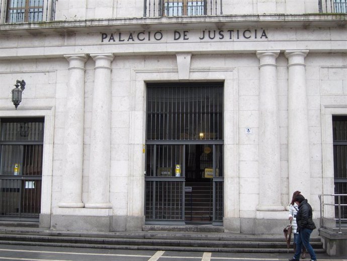 Archivo - Palacio de Justicia, sede de la Audiencia de Valladolid.