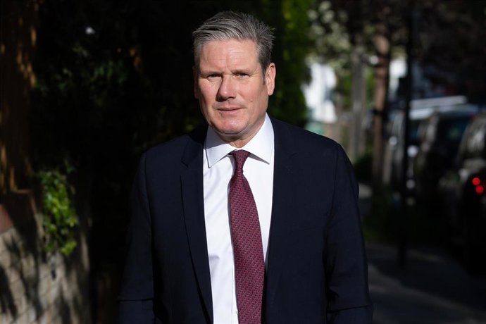 Archivo - Imagen de archivo del candidato laborista a las elecciones generales británicas, Keir Starmer. 