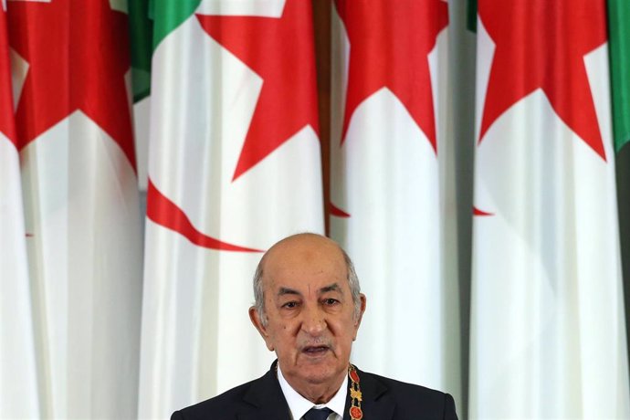 Archivo - El presidente de Argelia, Abdelmayid Tebune (archivo)