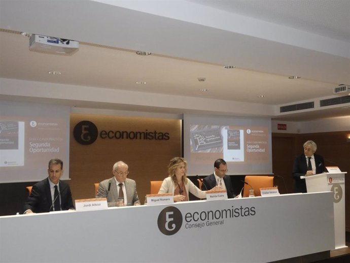 Presentación de la “Guía de la segunda oportunidad”, editada por el Registro de Economistas Forenses (REFOR).