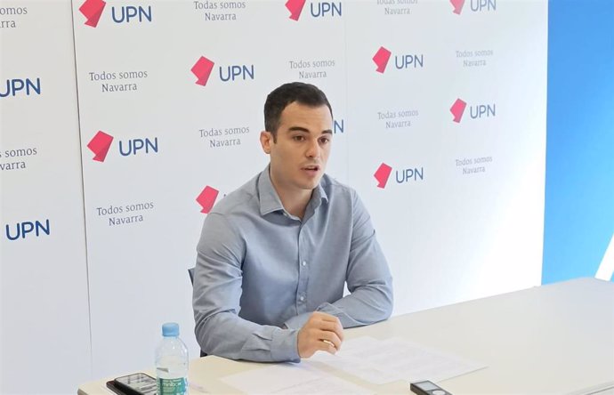 El Portavoz Del Grupo Municipal De UPN En El Ayuntamiento De Corella, Juan Ignacio García