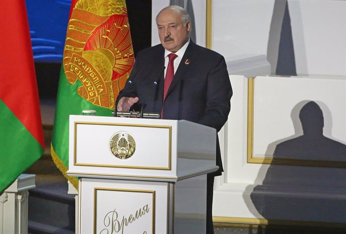 Archivo - El presidente de Bielorrusia, Alexander Lukashenko.