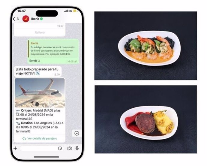 Las tarjetas de embarque de Iberia podrán obtenerse y facturarse a través de WhatsApp.