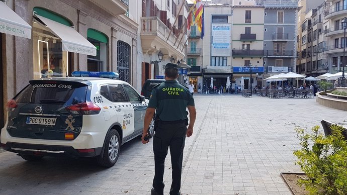 Un agente de la Guardia Civil.