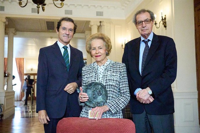 Antonio Tornel, Elena García Botín y Manuel Ángel Castañeda