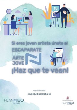 Cartel de 'Escaparate de Arte Joven'.