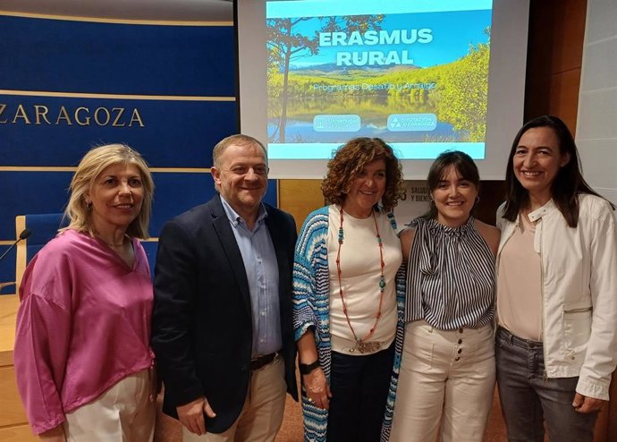 Presentación del Erasmus Rural en la DPZ