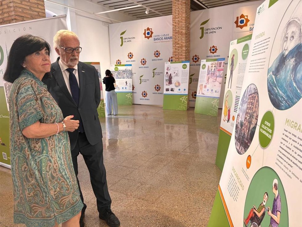 Inauguración de la exposición sobre el 40 aniversario del Defensor del Pueblo Andaluz