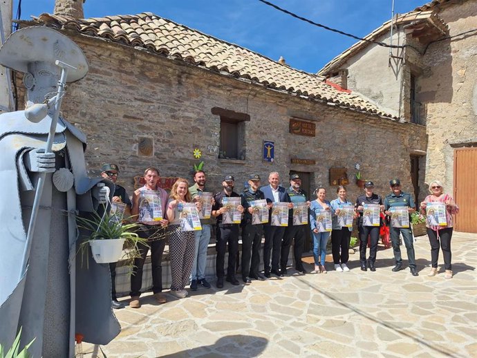 Presentación de la campaña en Arrés, en el municipio de Bailo, en la Jacetania, provincia de Huesca.