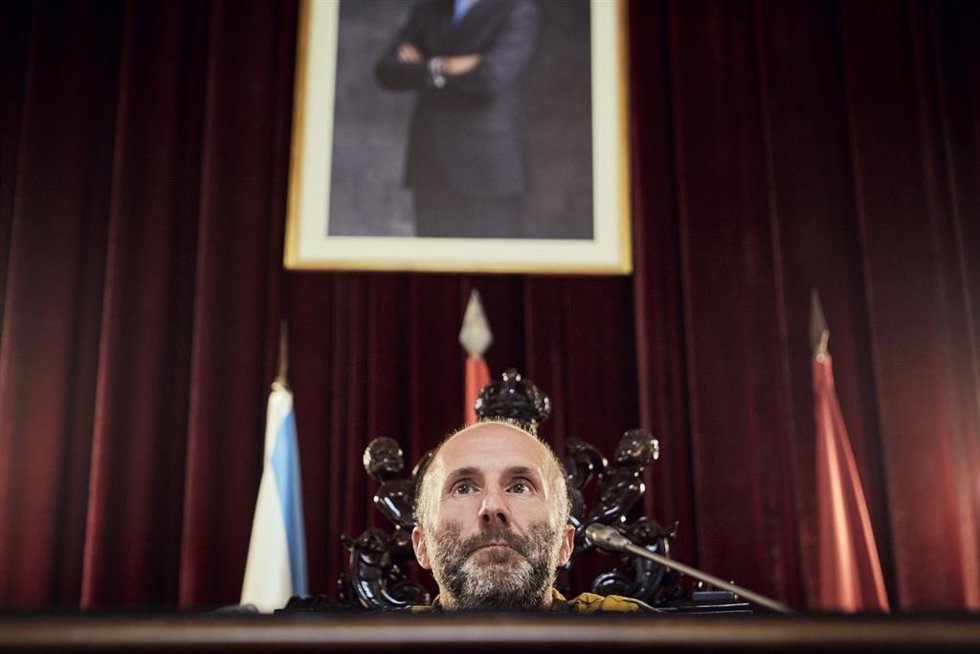 Archivo - El alcalde de Ourense, Gonzalo Pérez Jácome, en el pleno.
