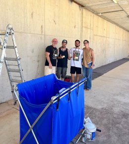 Un mural XXL portarà l'essència del Rototom a la població reclusa del centre penitenciari d'Albocàsser