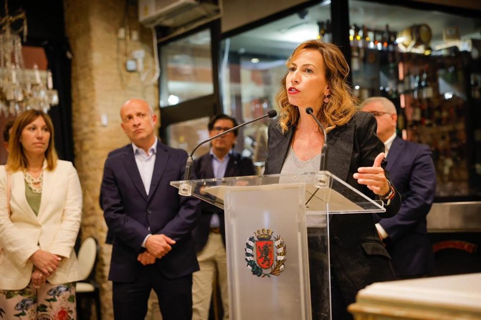 La alcaldesa de Zaragoza, Natalia Chueca.