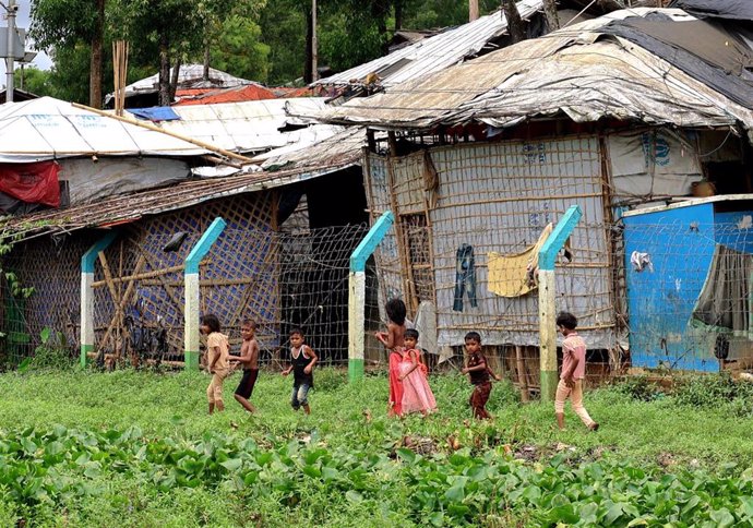 Archivo - Campamentos de refugiados royingya en Bangladesh