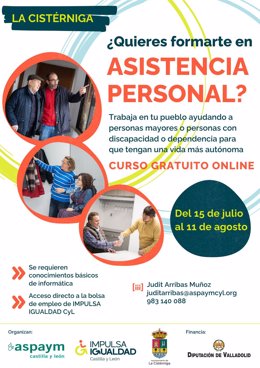 Convocatoria del programa ‘Asistencia personal en el medio rural: alternativas pensadas en la autonomía de las personas'