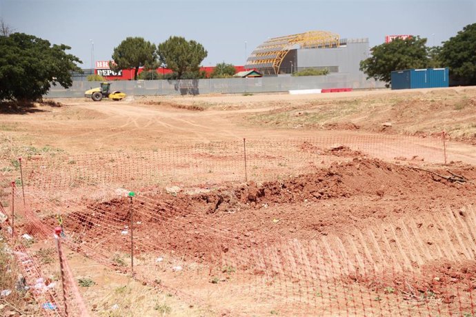 Archivo - Obras de la línea 3 del metro de Sevilla. Imagen de archivo.