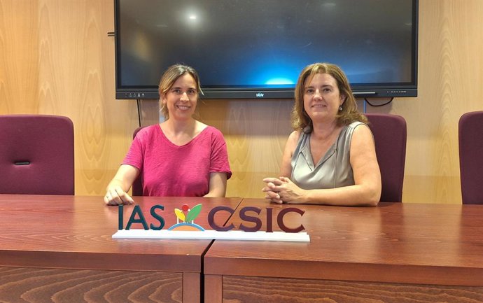 Victoria González y Leire Molinero, las nuevas responsables del IAS-CSIC en Córdoba.