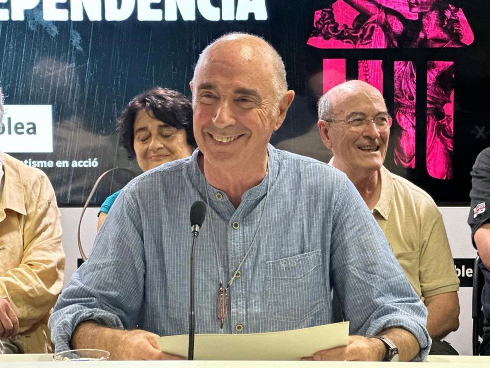 El presidente de la ANC, Lluís Llach