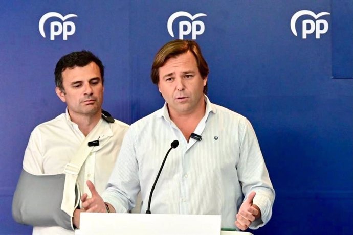 Antonio Repullo en rueda de prensa en Cádiz.